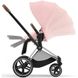 Купити Коляска дитяча 2 в 1 Cybex Priam Peach Pink шасі Chrome Brown 51 600 грн недорого