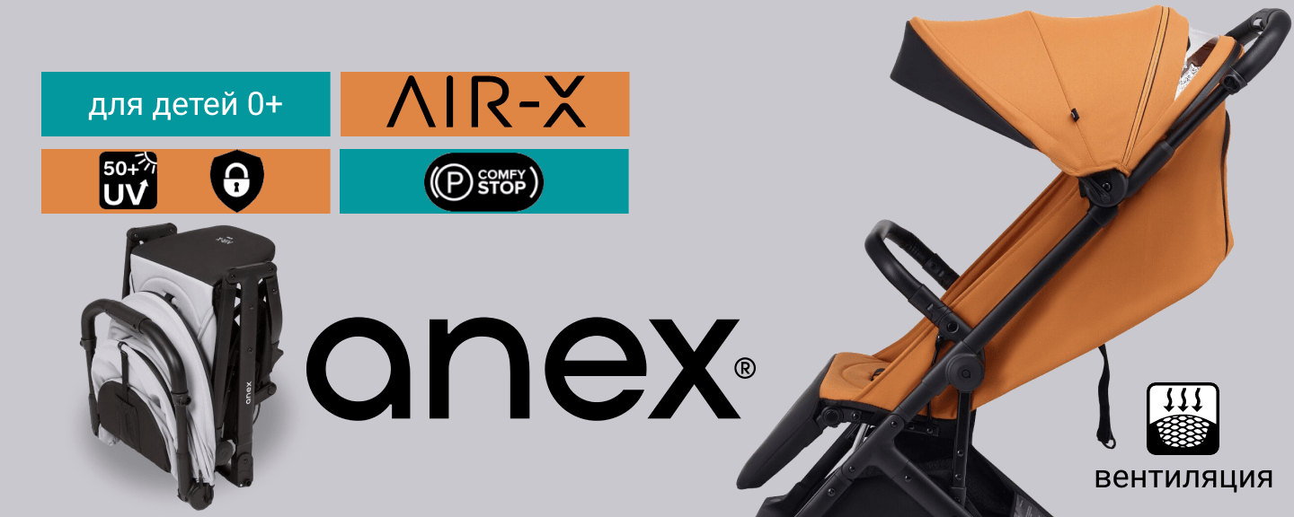 Прогулочная коляска Anex-X