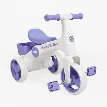 Купити Дитячий триколісний велосипед Best Trike BR-07244 (колеса PU, музика) 1 465 грн недорого, дешево