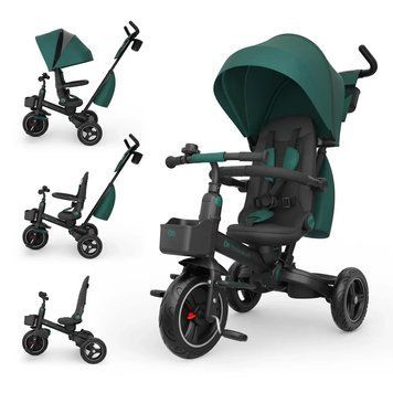 Купить Трехколесный складной велосипед Kinderkraft Spinstep 2 Plus Green 7 190 грн недорого