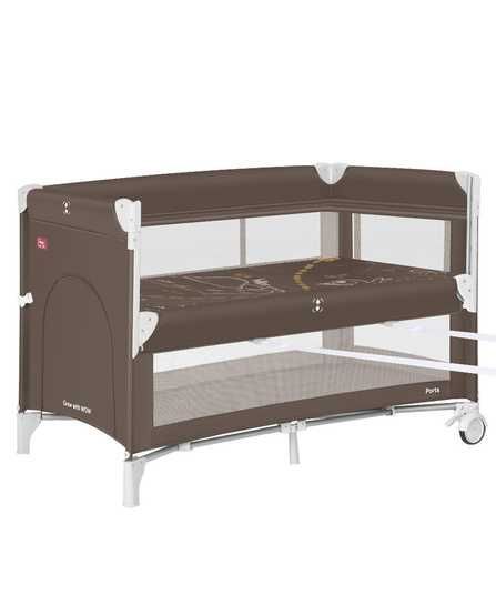 ᐉ Манеж Carrello Porta CRL-18103 Chocolate Brown | Poteshki.com.ua