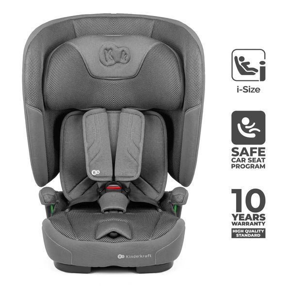 Купити Автокрісло Kinderkraft Fix2Go i-Size Grey 6 190 грн недорого, дешево