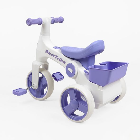 Купити Дитячий триколісний велосипед Best Trike BR-07244 (колеса PU, музика) 1 465 грн недорого, дешево
