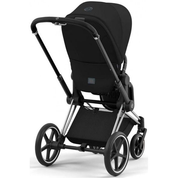 Купити Коляска дитяча 2 в 1 Cybex Priam Sepia Black шасі Chrome Black 51 600 грн недорого, дешево