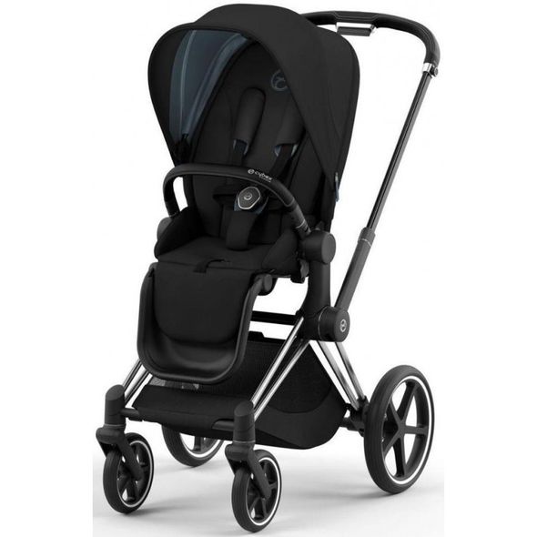 Купити Коляска дитяча 2 в 1 Cybex Priam Sepia Black шасі Chrome Black 51 600 грн недорого, дешево