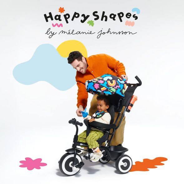 Купить Трехколесный велосипед Kinderkraft Aston Happy Shapes 4 890 грн недорого