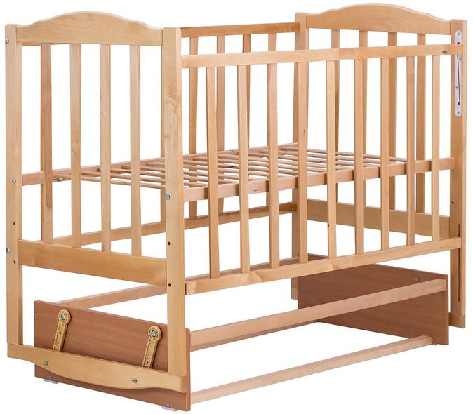 Купить Кровать Babyroom Зайчонок Z204 лакированная (маятник) 1 710 грн недорого