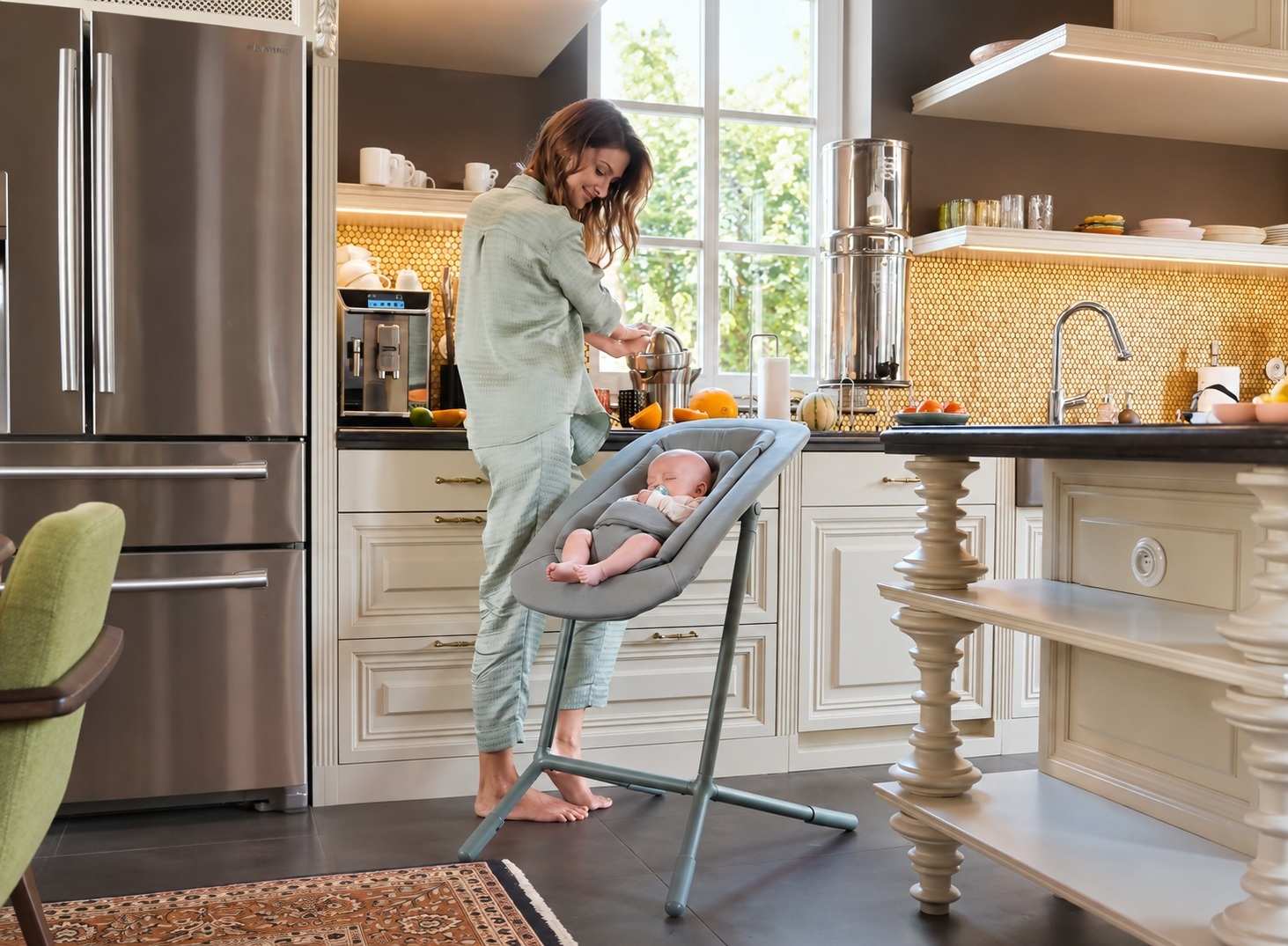 Шезлонг Cybex Lemo Bouncer + Stand